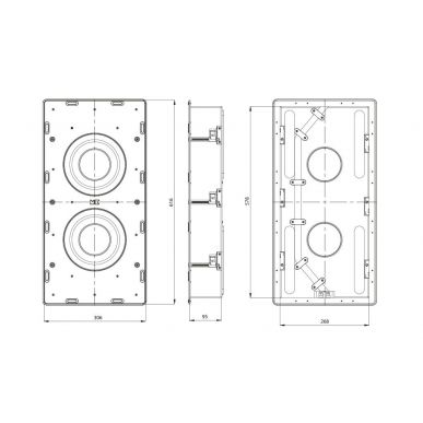 Встраиваемый сабвуфер M&K Sound IW28S